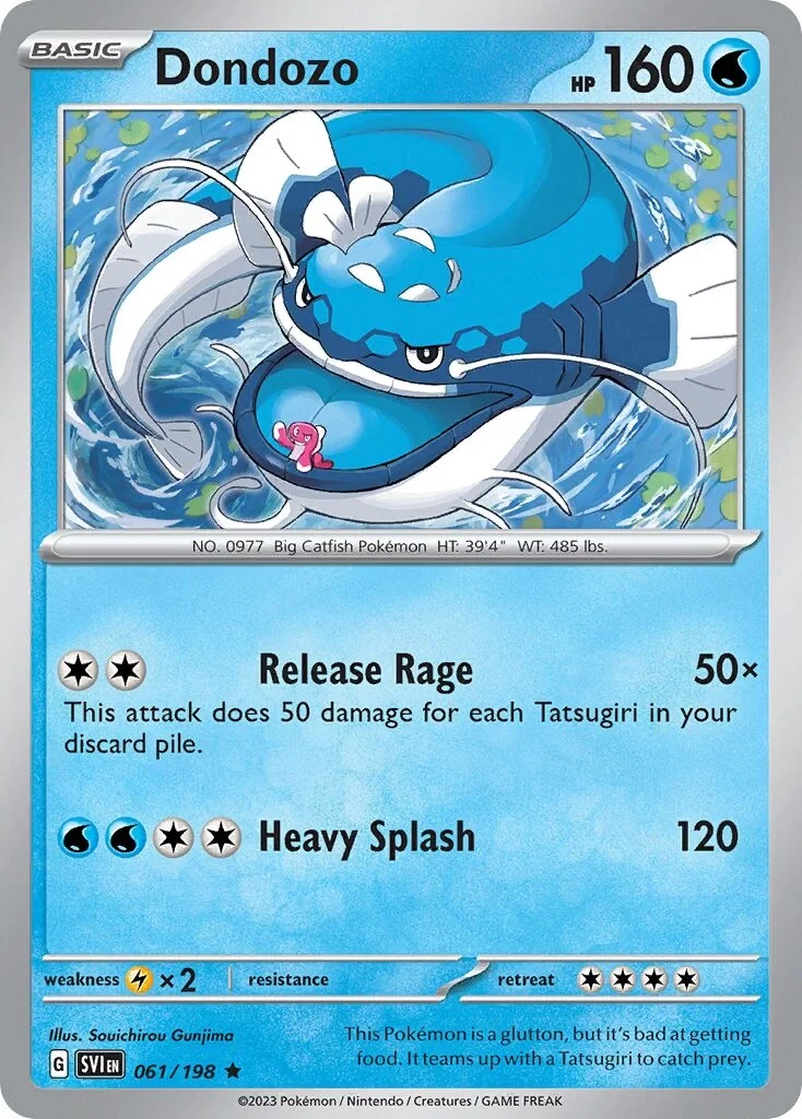Dondozo Reverse Holo