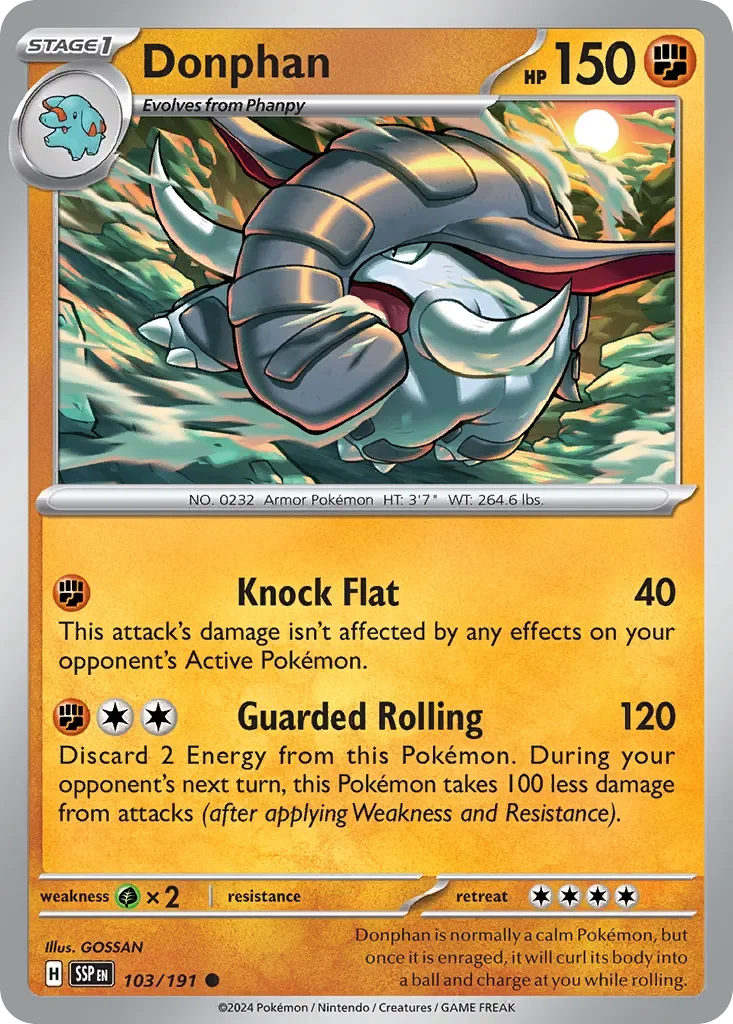 Donphan Reverse Holo