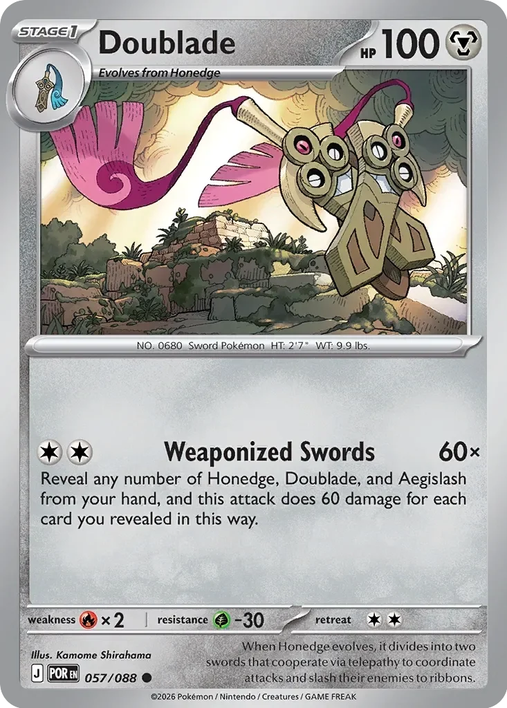 Doublade Reverse Holo