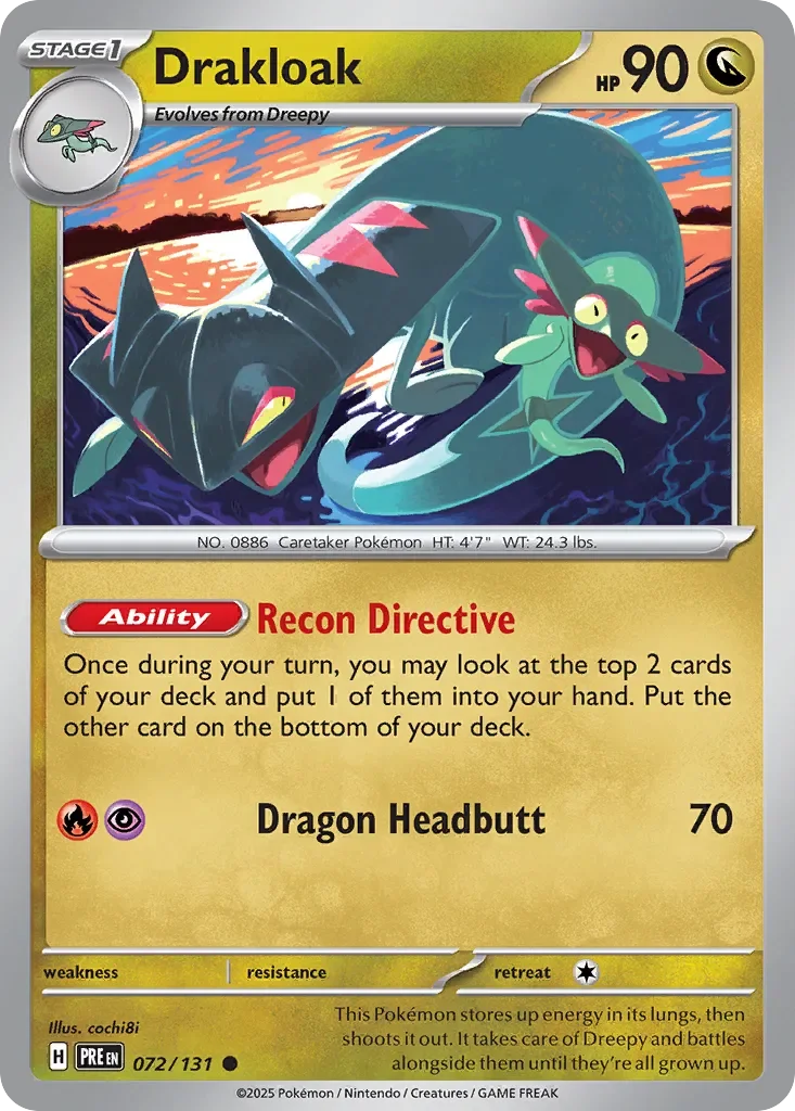 Drakloak Reverse Holo