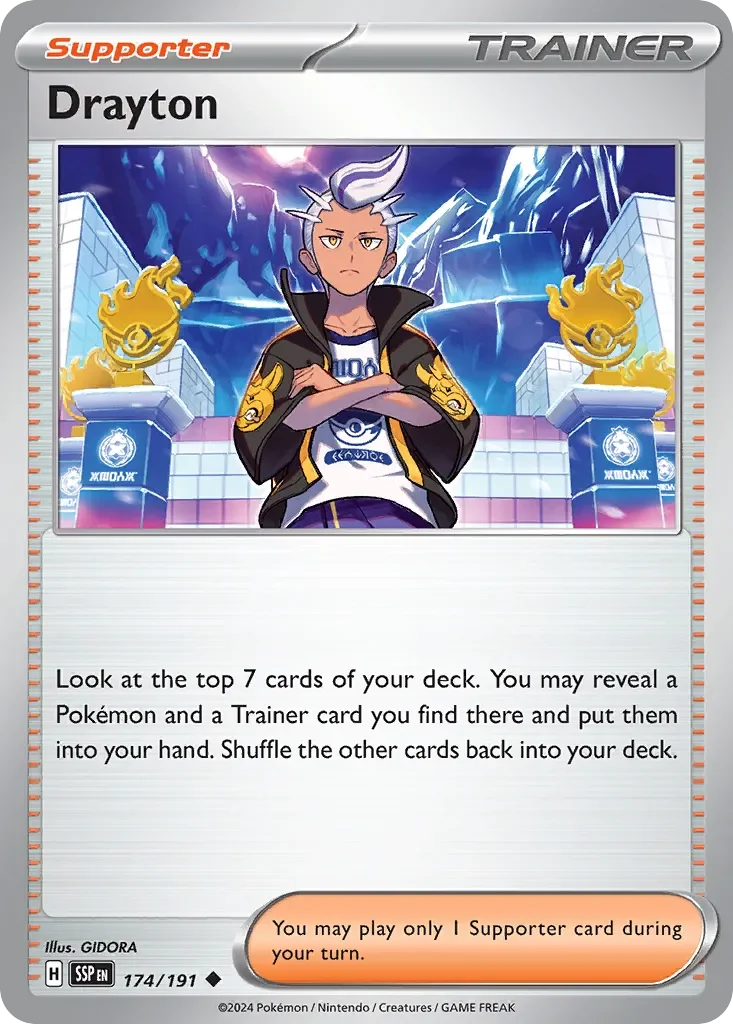 Drayton Reverse Holo