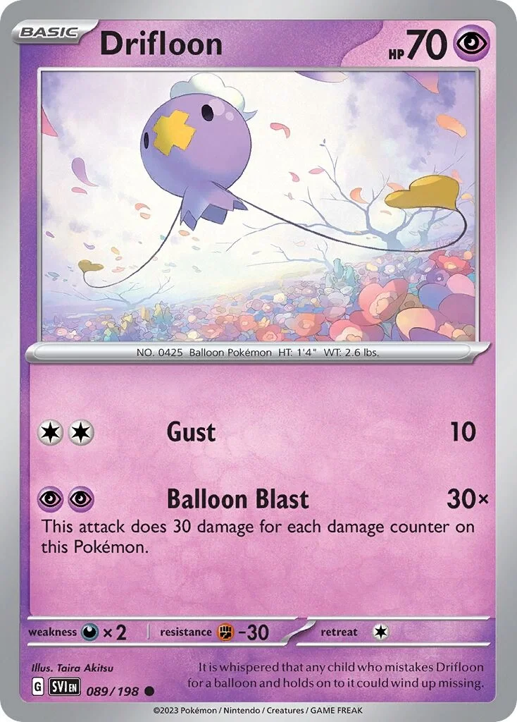 Drifloon Reverse Holo