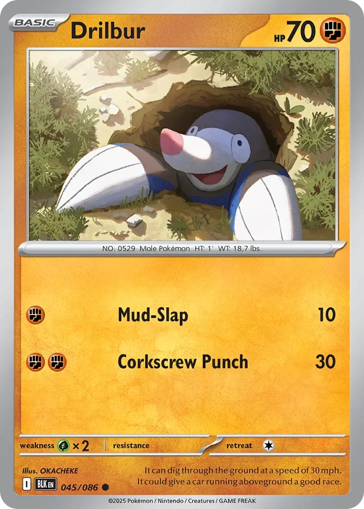 Drilbur Reverse Holo