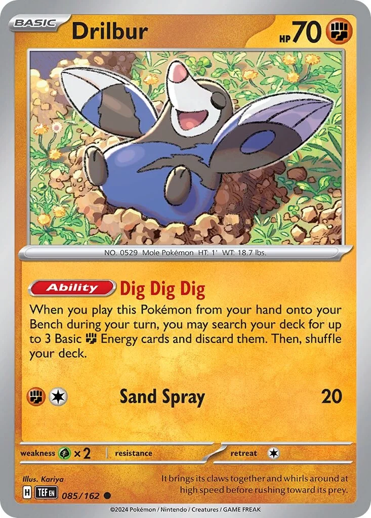 Drilbur Reverse Holo