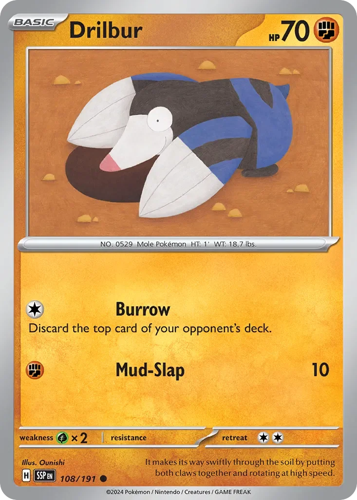 Drilbur Reverse Holo
