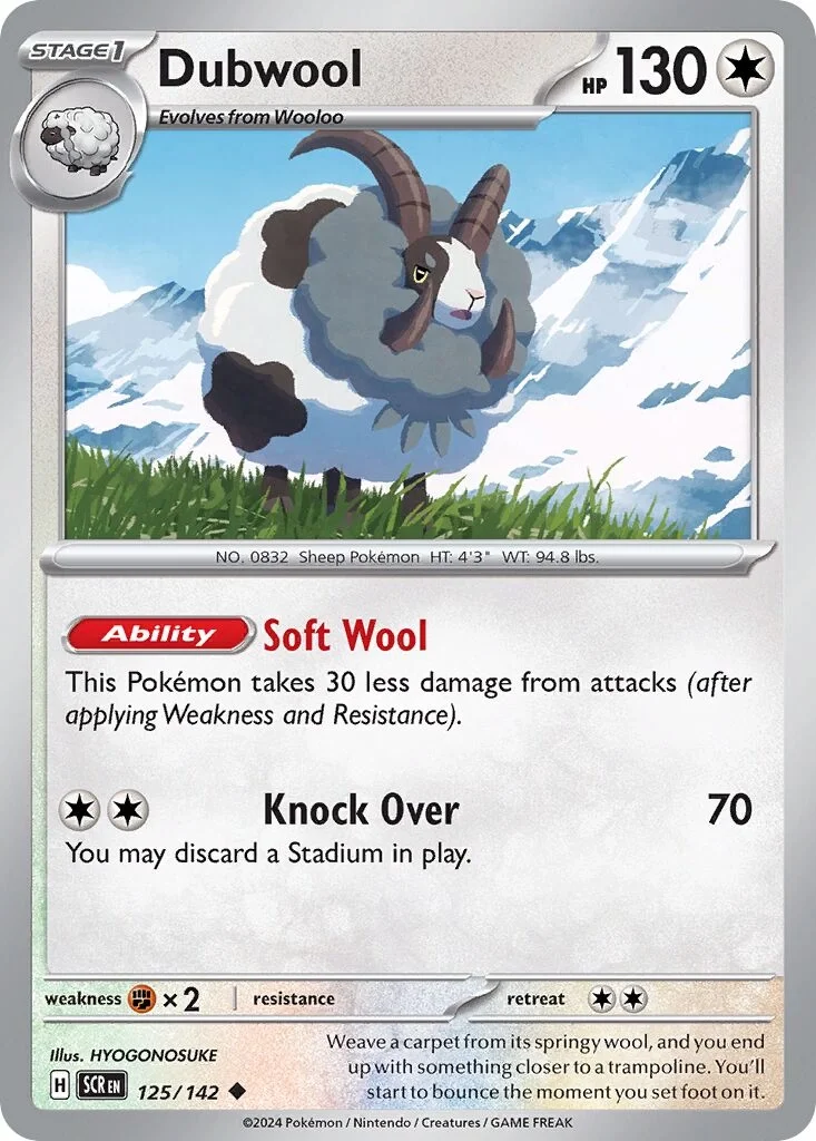 Dubwool Reverse Holo
