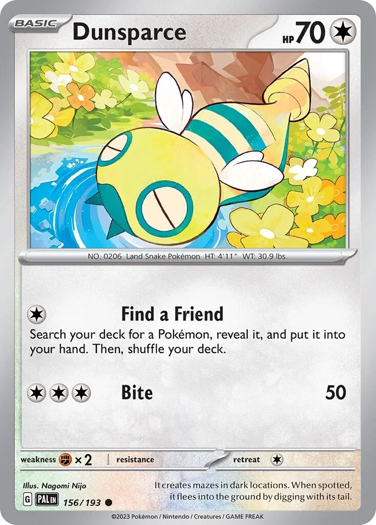 Dunsparce Reverse Holo