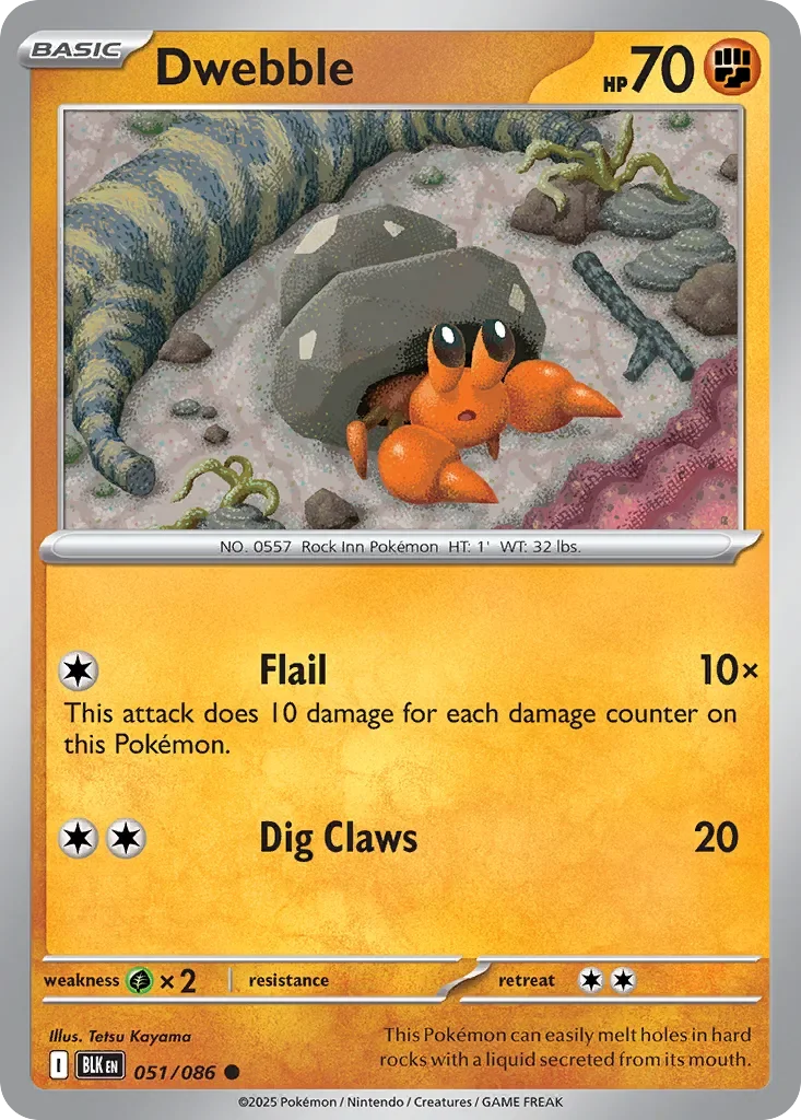 Dwebble Reverse Holo