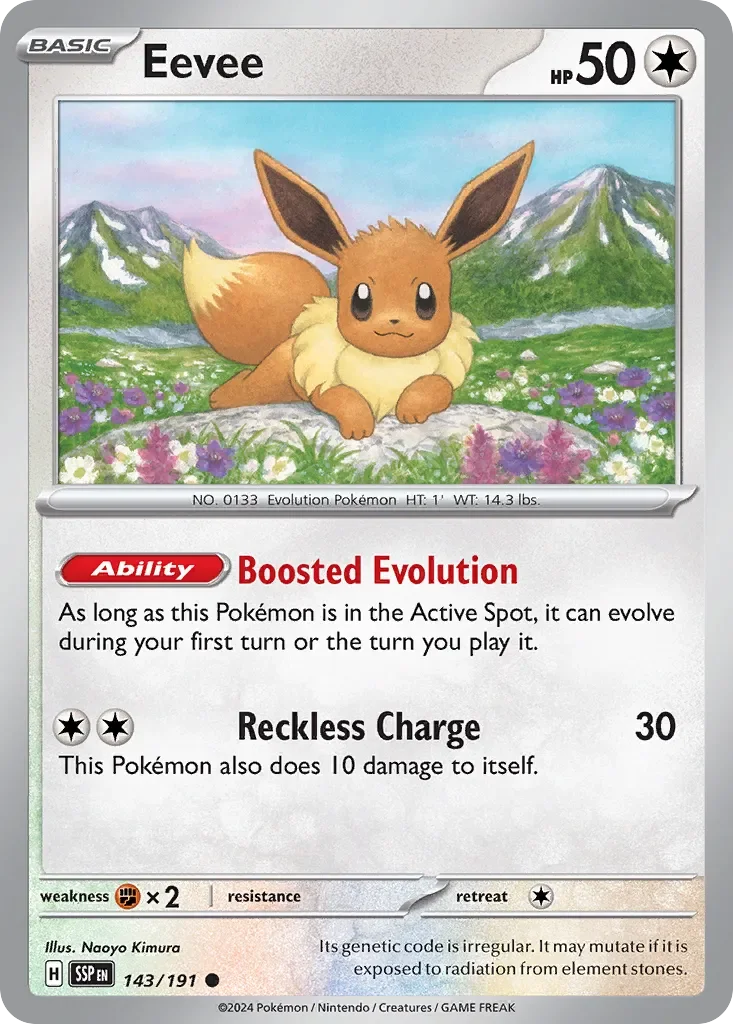 Eevee Reverse Holo