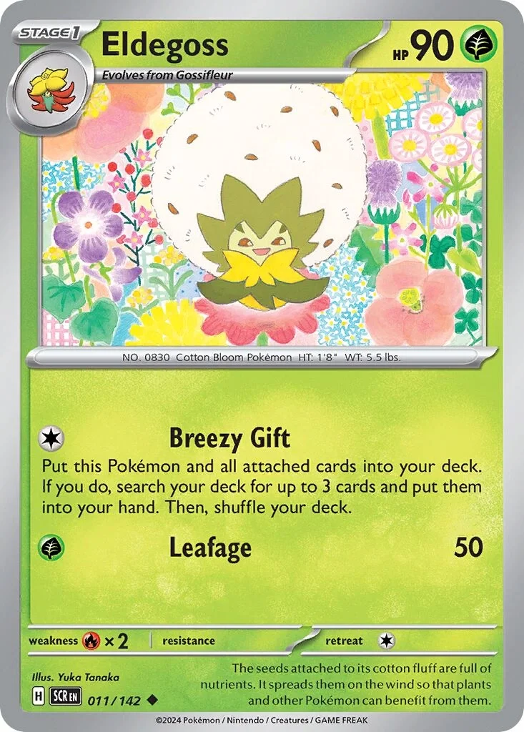 Eldegoss Reverse Holo
