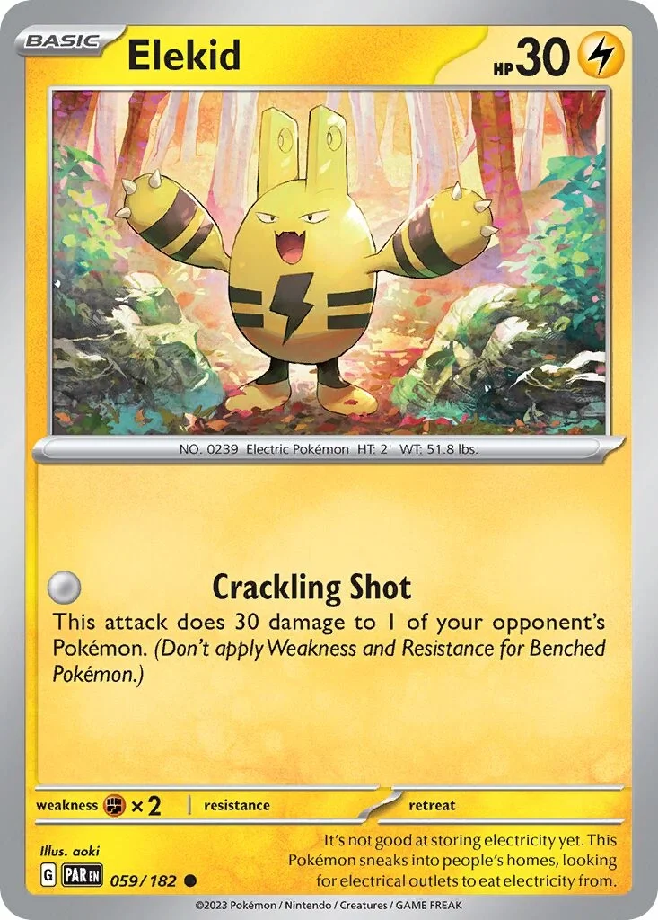 Elekid Reverse Holo
