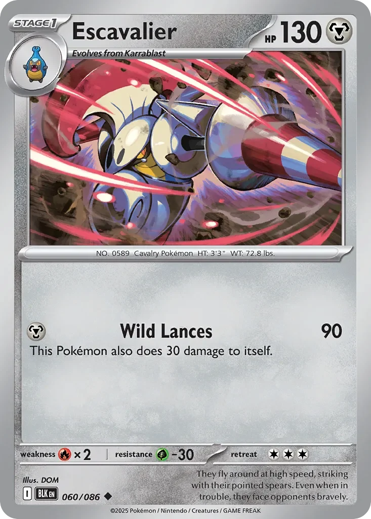 Escavalier Reverse Holo