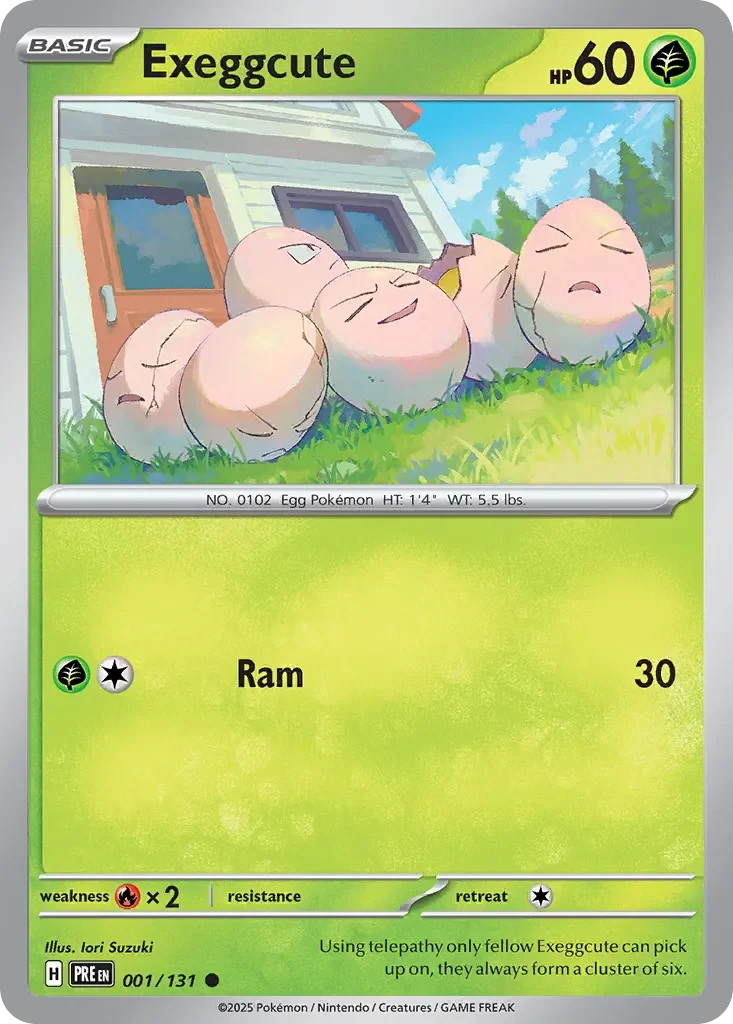 Exeggcute Reverse Holo
