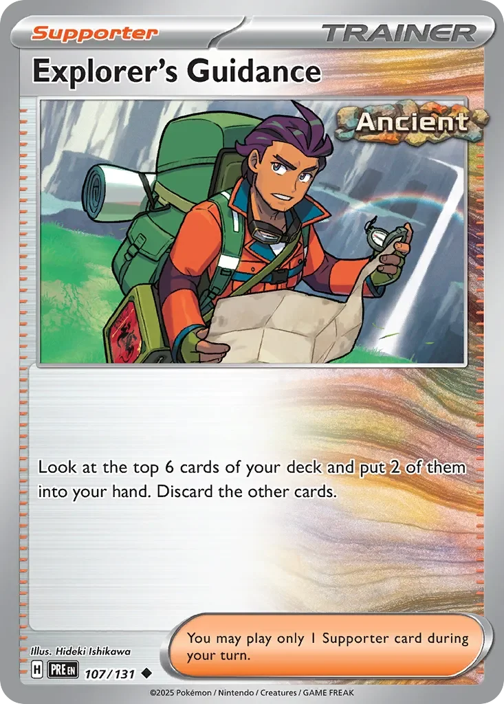 Explorer's Guidance Reverse Holo