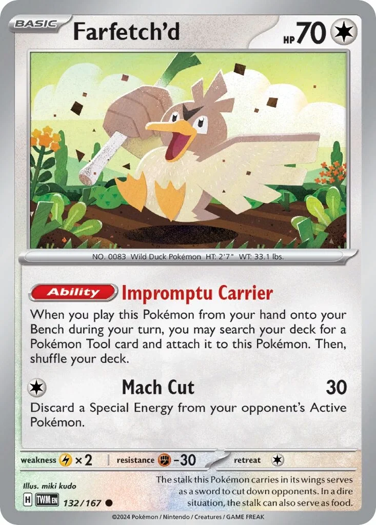 Farfetch'd Reverse Holo