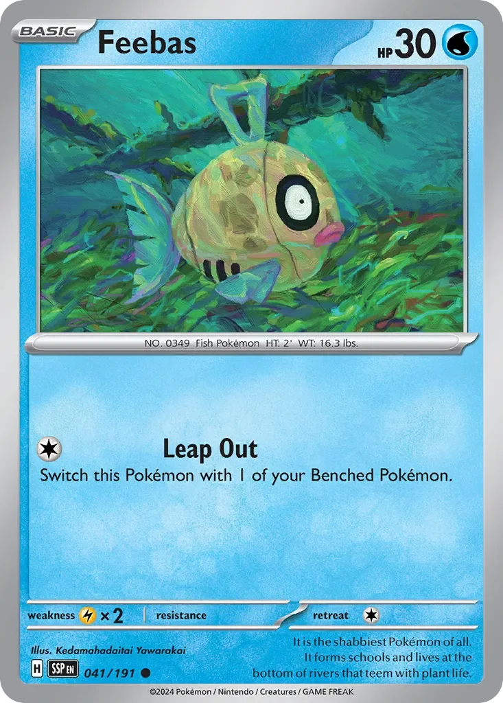 Feebas Reverse Holo