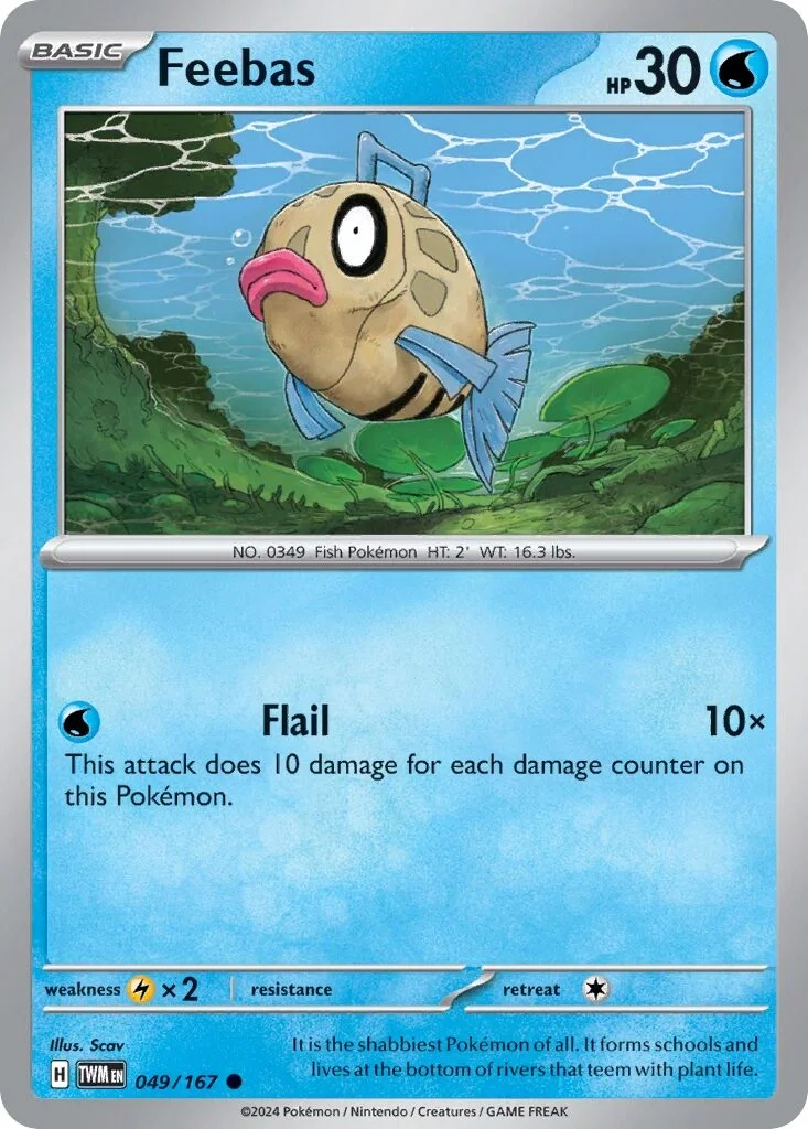 Feebas Reverse Holo