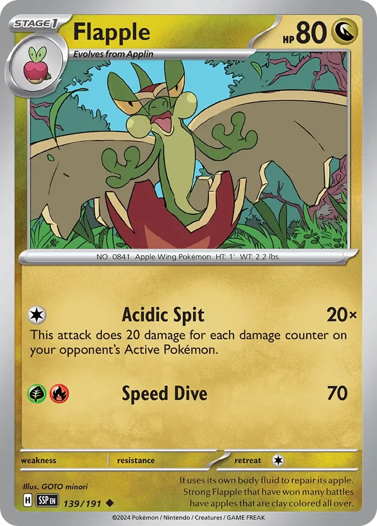 Flapple Reverse Holo