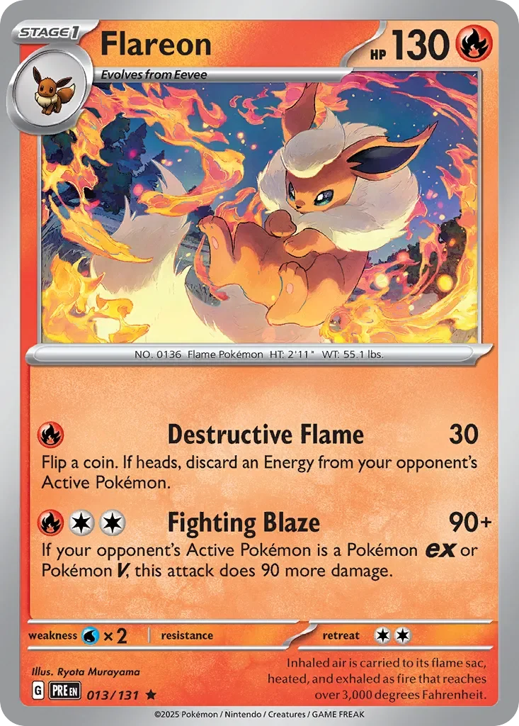 Flareon Reverse Holo