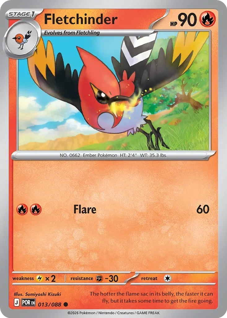 Fletchinder Reverse Holo