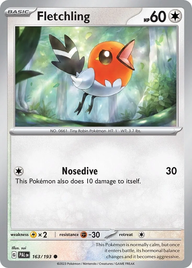 Fletchling Reverse Holo