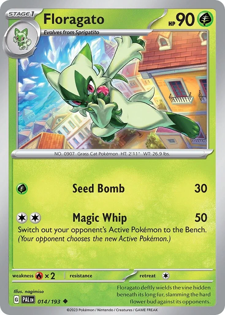 Floragato Reverse Holo