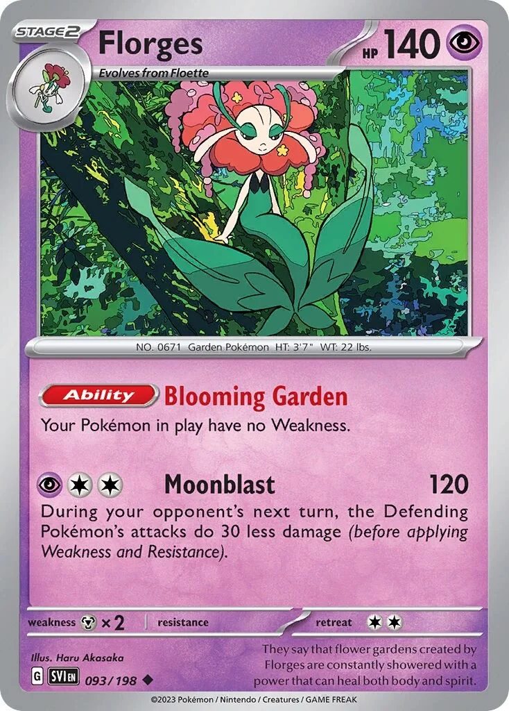 Florges Reverse Holo