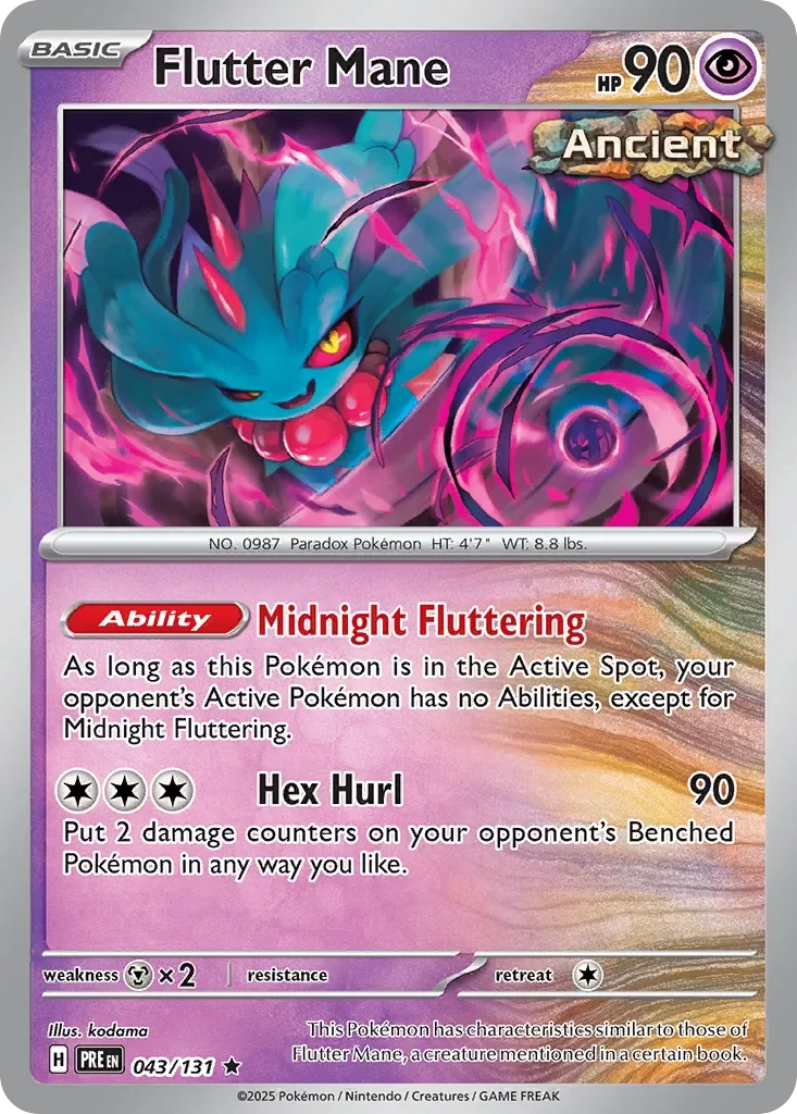 Flutter Mane Reverse Holo