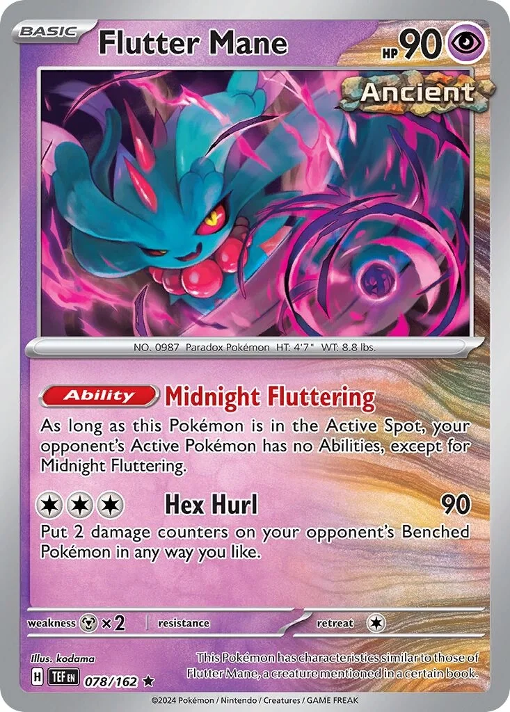Flutter Mane Reverse Holo