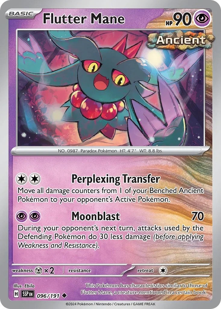 Flutter Mane Reverse Holo