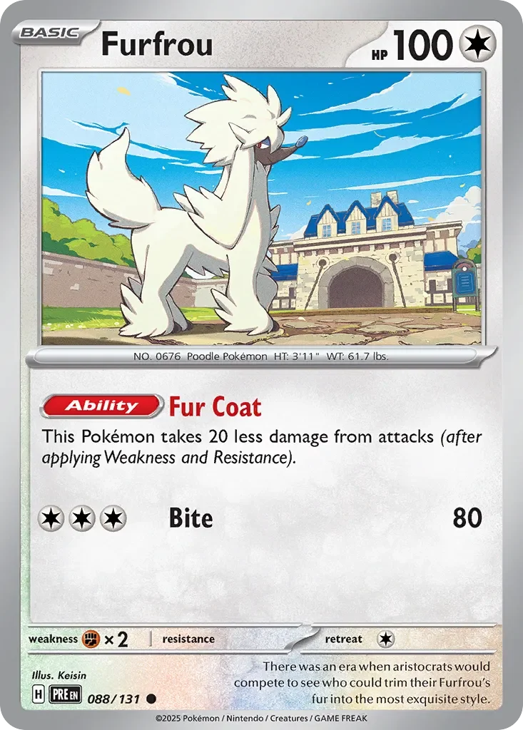 Furfrou Reverse Holo