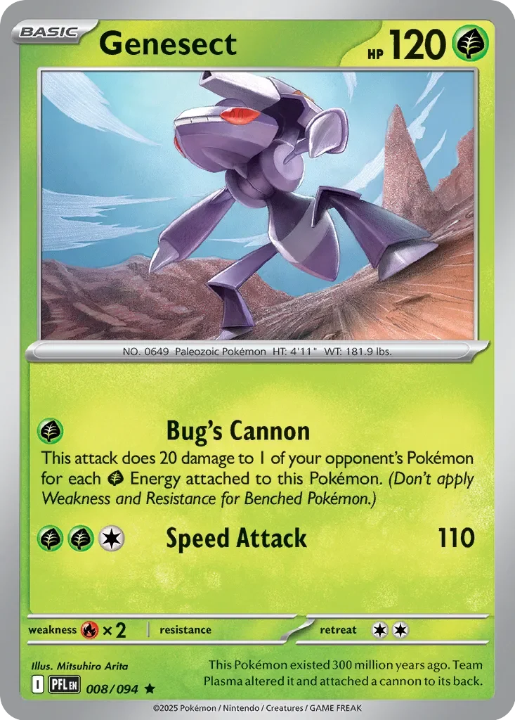 Genesect Reverse Holo