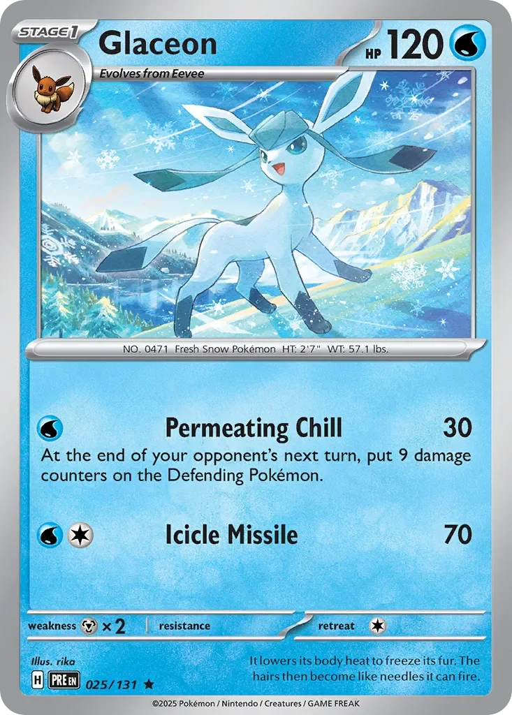 Glaceon Reverse Holo