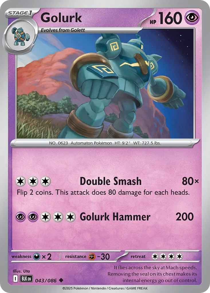 Golurk Reverse Holo