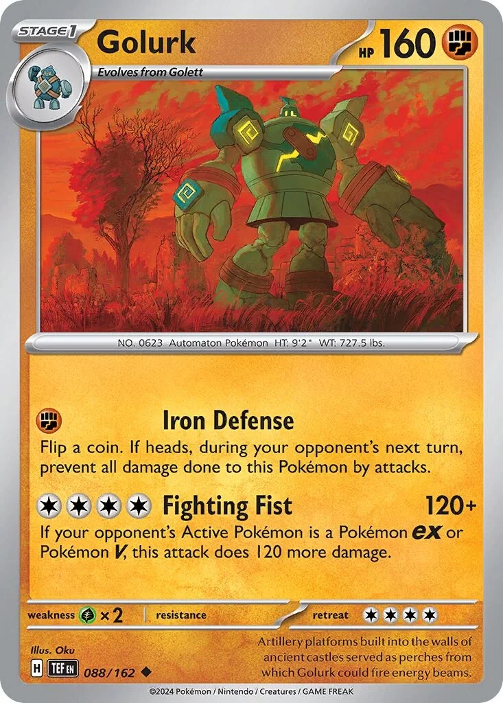 Golurk Reverse Holo