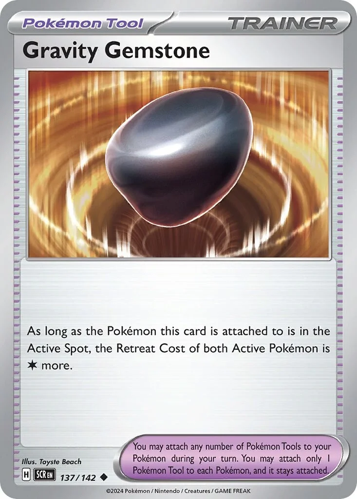 Gravity Gemstone Reverse Holo