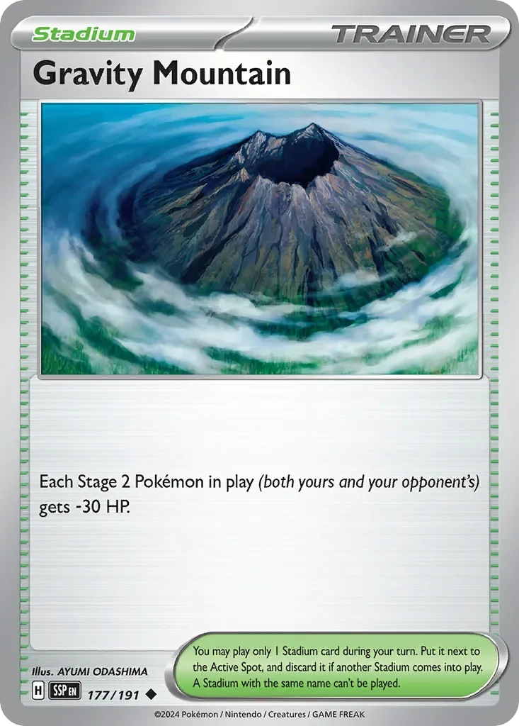 Gravity Mountain Reverse Holo