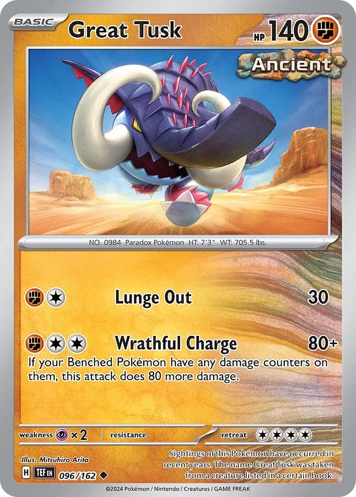 Great Tusk Reverse Holo