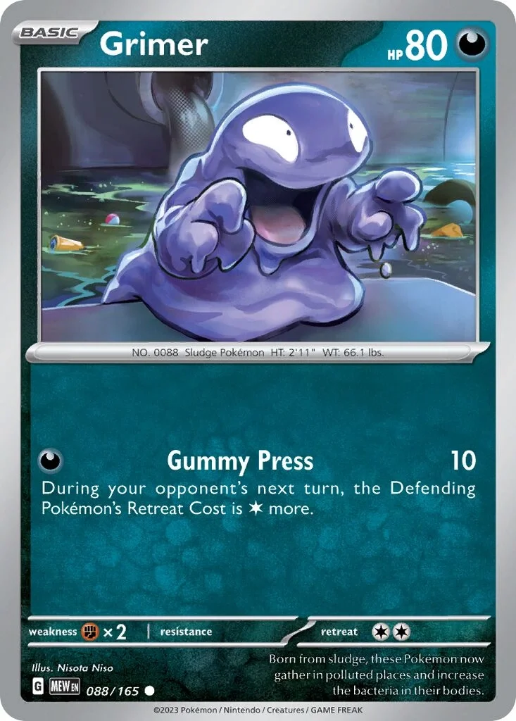 Grimer Reverse Holo
