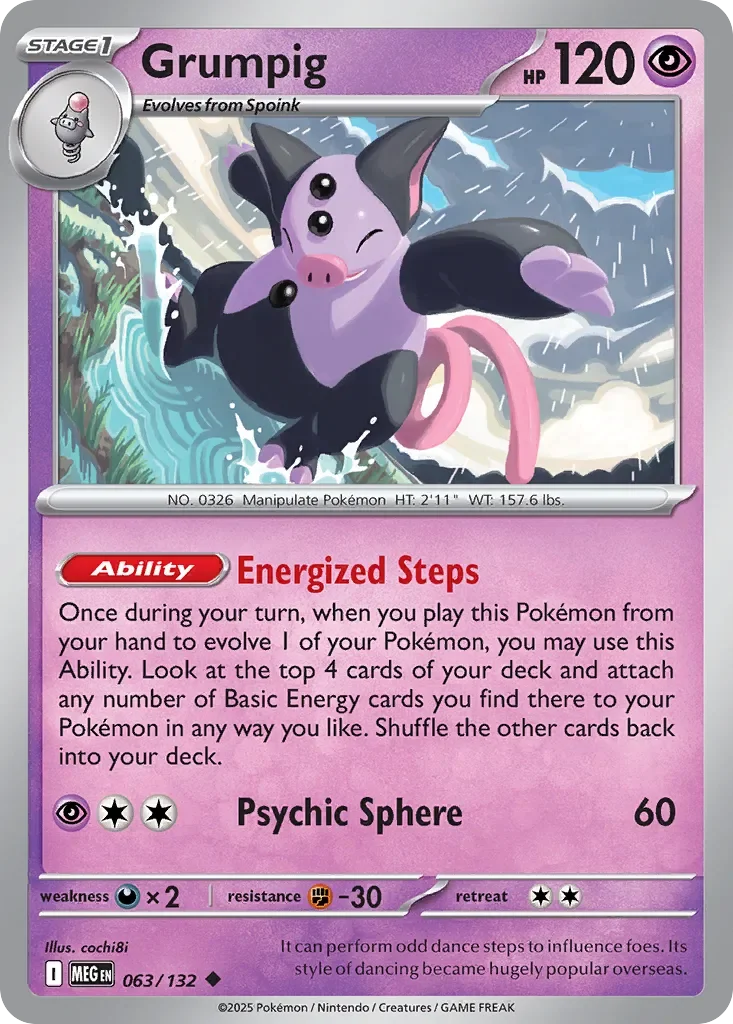Grumpig Reverse Holo