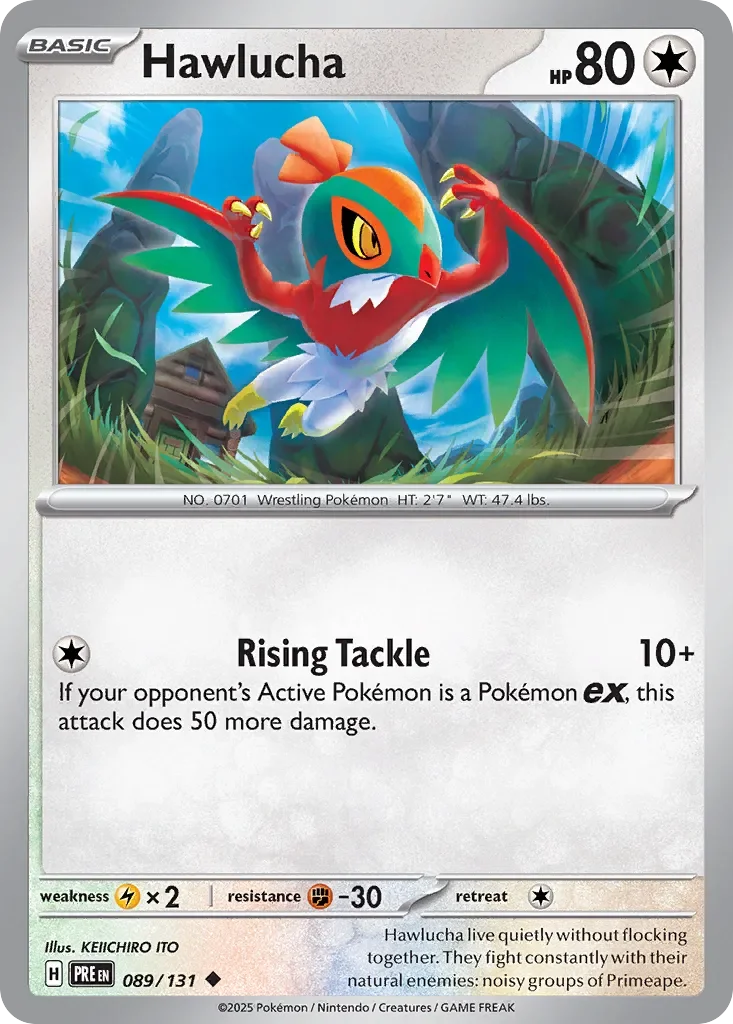 Hawlucha Reverse Holo