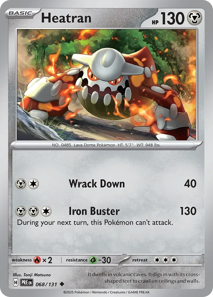 Heatran Reverse Holo