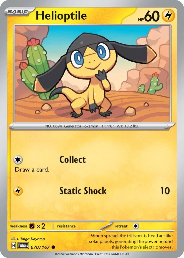 Helioptile Reverse Holo