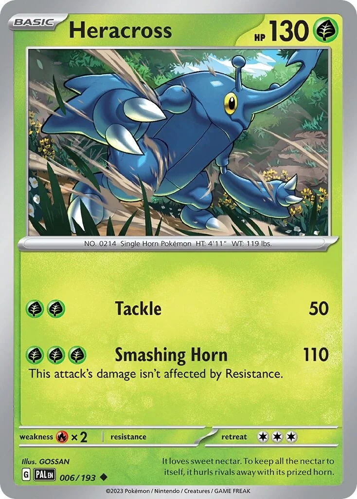 Heracross Reverse Holo