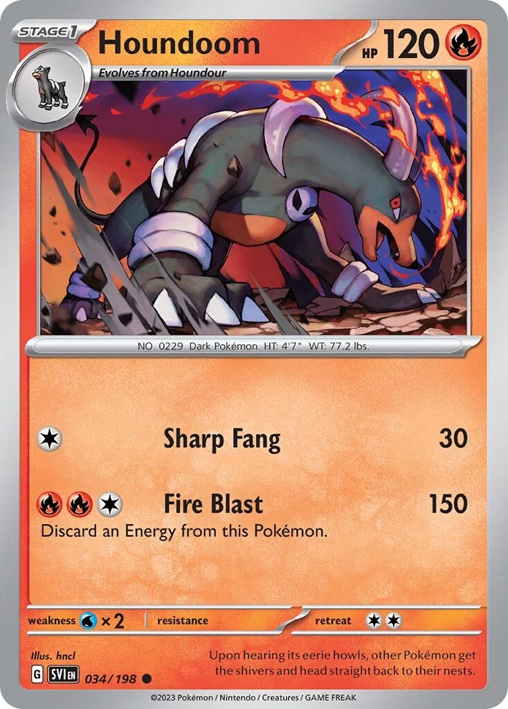 Houndoom Reverse Holo