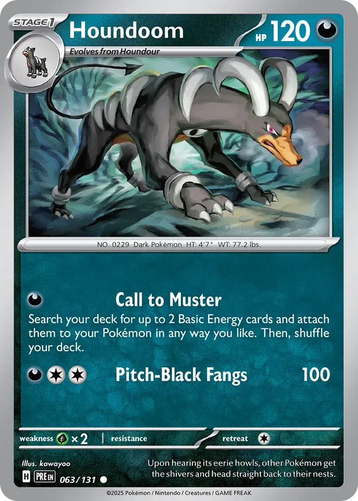 Houndoom Reverse Holo