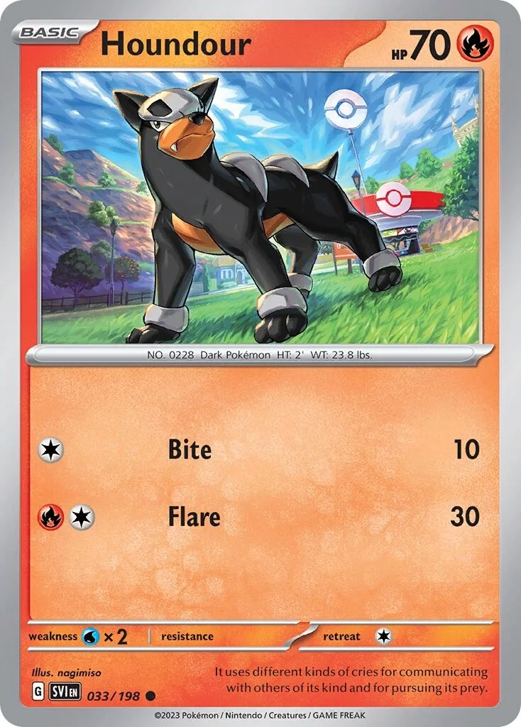 Houndour Reverse Holo