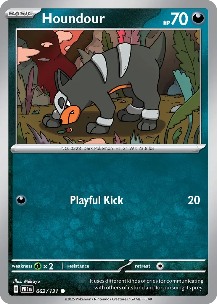 Houndour Reverse Holo