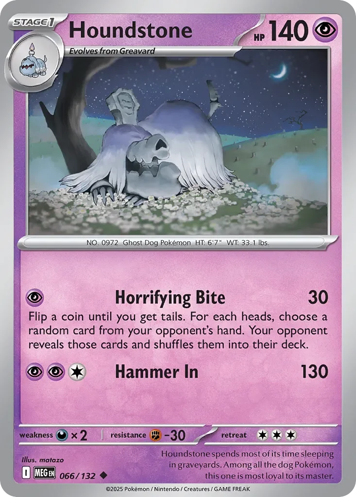 Houndstone Reverse Holo