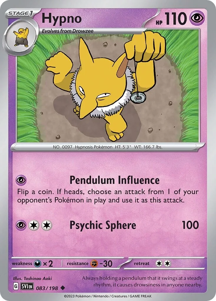 Hypno Reverse Holo